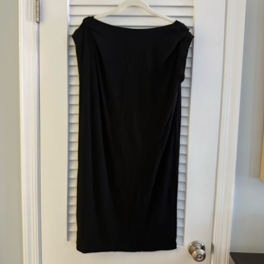 Eileen Fisher Black Shift Dress